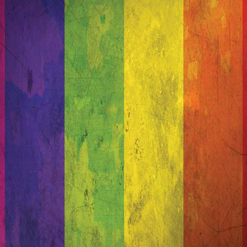 Distressed Rainbow Flag iPhone X Skin