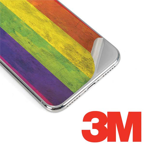 Distressed Rainbow Flag iPhone XS Max Skin