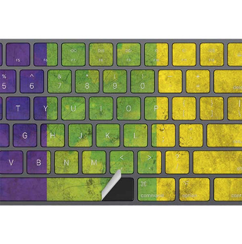 Distressed Rainbow Flag Magic Keyboard with Numeric Keypad Skin