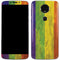 Distressed Rainbow Flag Moto E5 Plus Skin