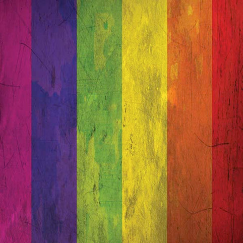 Distressed Rainbow Flag Moto G6 Skin