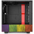 Distressed Rainbow Flag NZXT H510 Compact ATX Mid-Tower Case Skin