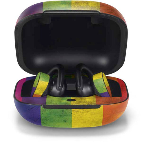 Distressed Rainbow Flag PowerBeats Pro Skin