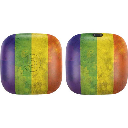 Distressed Rainbow Flag PowerBeats Pro Skin