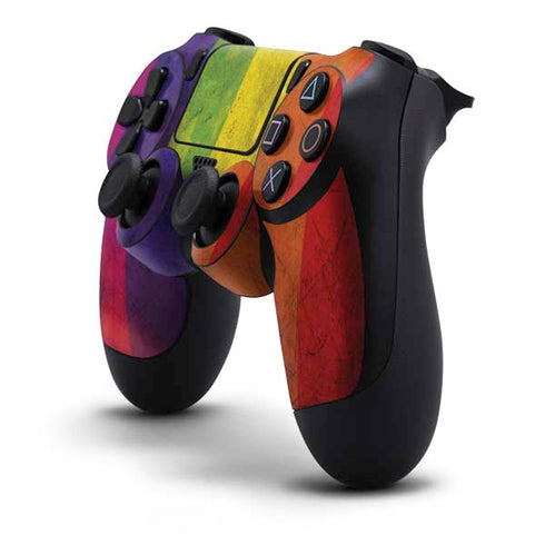 Distressed Rainbow Flag PS4 Controller Skin