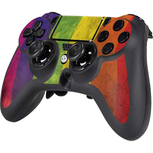Distressed Rainbow Flag PS4/PC SCUF Impact Controller Skin