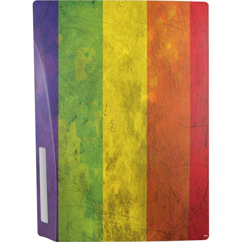 Distressed Rainbow Flag PS5 Bundle Skin