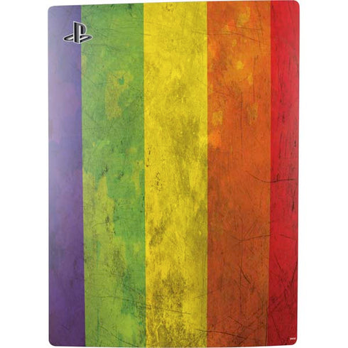 Distressed Rainbow Flag PS5 Digital Edition Bundle Skin