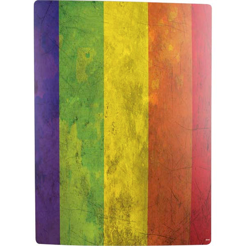 Distressed Rainbow Flag PS5 Digital Edition Bundle Skin