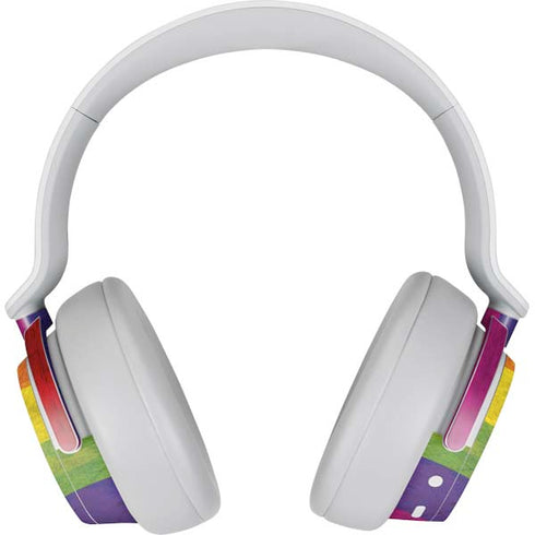 Distressed Rainbow Flag Surface Headphones Skin