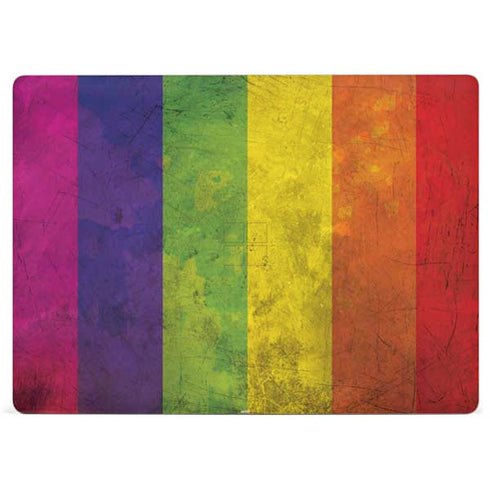 Distressed Rainbow Flag Surface Laptop 3 13.5in Skin