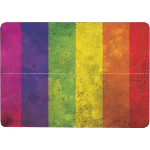 Distressed Rainbow Flag Surface Laptop Studio Skin