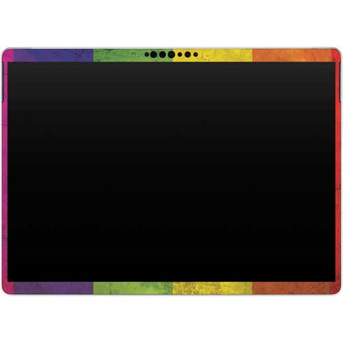 Distressed Rainbow Flag Surface Pro 9 Skin