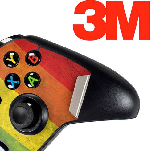 Distressed Rainbow Flag Xbox One Controller Skin