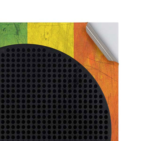 Distressed Rainbow Flag Xbox Series S Console Skin