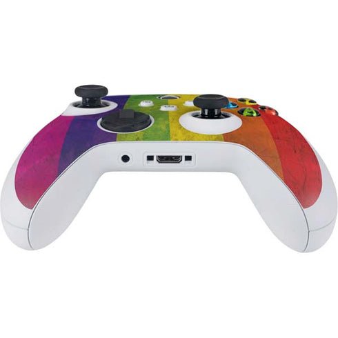 Distressed Rainbow Flag Xbox Series S Controller Skin