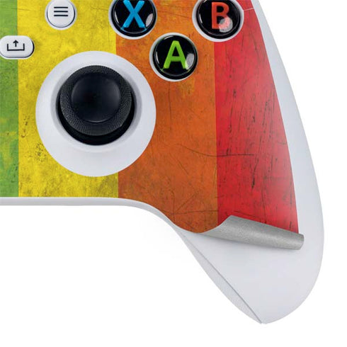 Distressed Rainbow Flag Xbox Series S Controller Skin