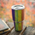 Distressed Rainbow Flag Yeti 30oz Rambler Tumbler Skin