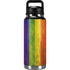 Distressed Rainbow Flag YETI Rambler 36oz Bottle Skin