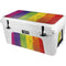 Distressed Rainbow Flag YETI Tundra 65 Hard Cooler Skin