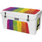 Distressed Rainbow Flag YETI Tundra 75 Hard Cooler Skin