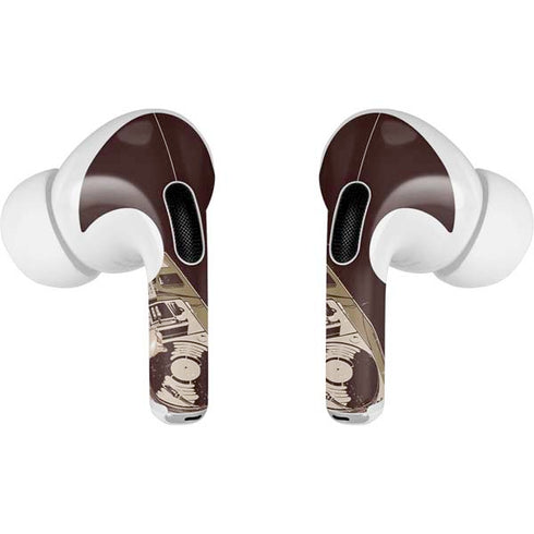 DJ Spinning AirPods Pro 2nd Gen Skin