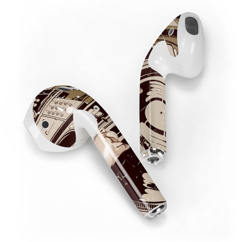 DJ Spinning Apple AirPods 2 Skin