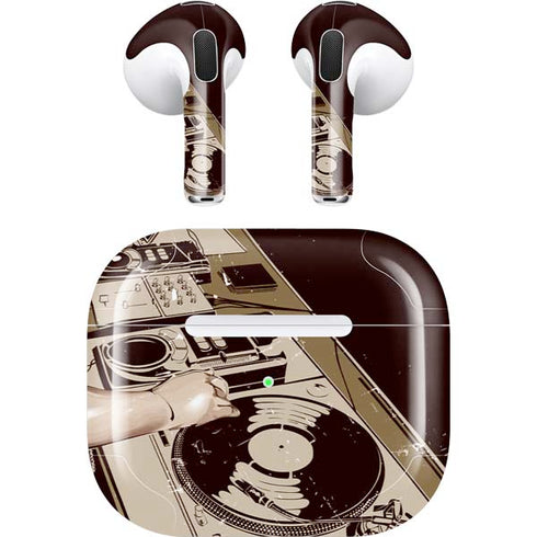 DJ Spinning Apple AirPods (3rd Gen 2021) Skin