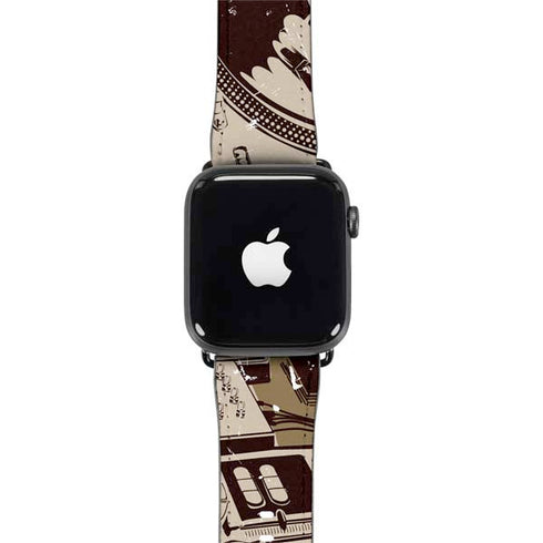 DJ Spinning Apple Watch Band 38-40mm