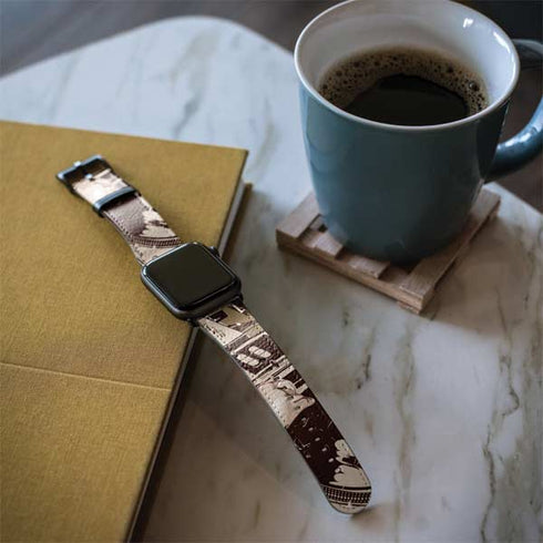 DJ Spinning Apple Watch Band 42-44mm