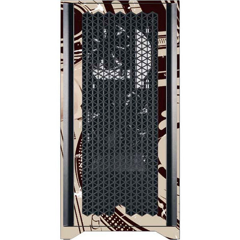 DJ Spinning Corsair 4000D Tempered Glass Mid-Tower ATX Case Skin