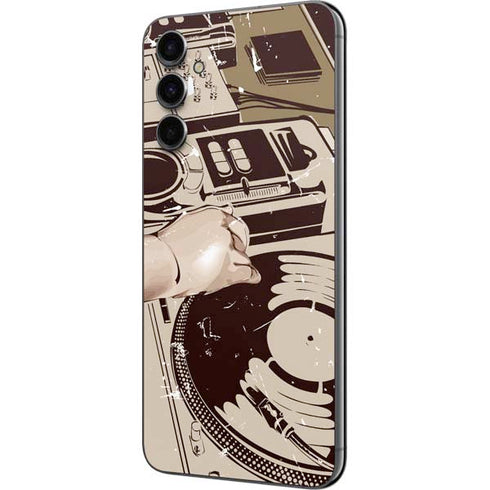 DJ Spinning Galaxy A14 5G Skin