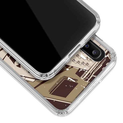 DJ Spinning Galaxy A30 Clear Case