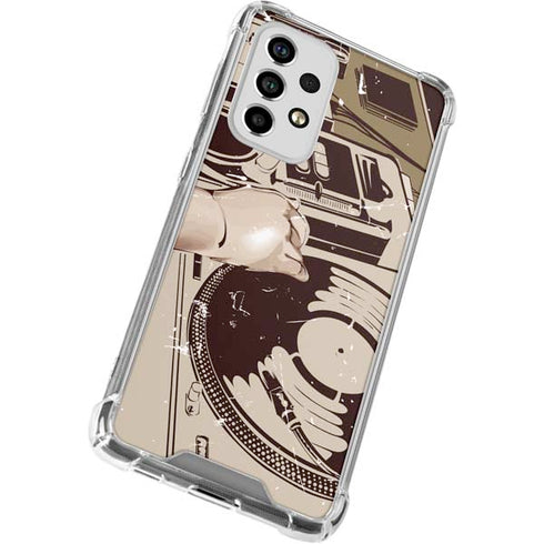 DJ Spinning Galaxy A53 5G Clear Case