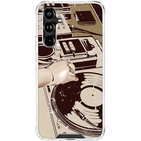 DJ Spinning Galaxy A54 5G Clear Case