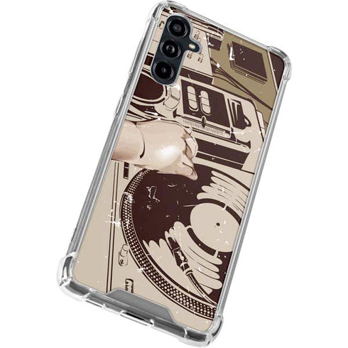 DJ Spinning Galaxy A54 5G Clear Case