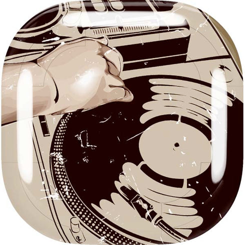 DJ Spinning Galaxy Buds Live Skin