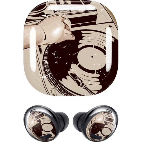 DJ Spinning Galaxy Buds Pro Skin