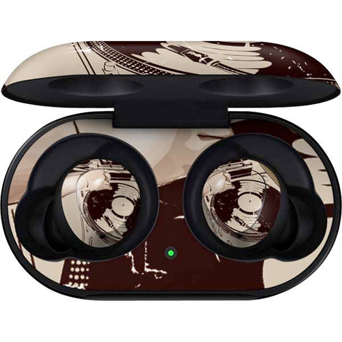 DJ Spinning Galaxy Buds Skin