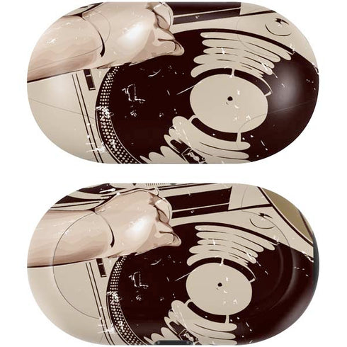 DJ Spinning Galaxy Buds Skin