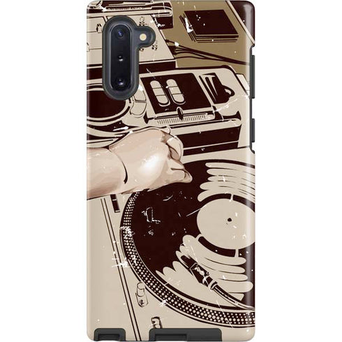 DJ Spinning Galaxy Note 10 Pro Case