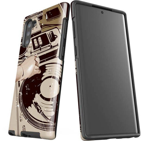 DJ Spinning Galaxy Note 10 Pro Case