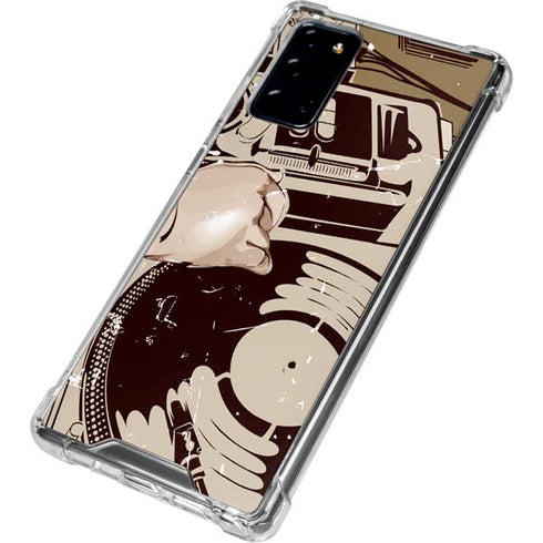 DJ Spinning Galaxy Note20 5G Clear Case