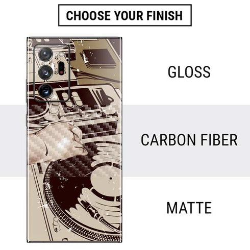DJ Spinning Galaxy Note20 Ultra 5G Skin