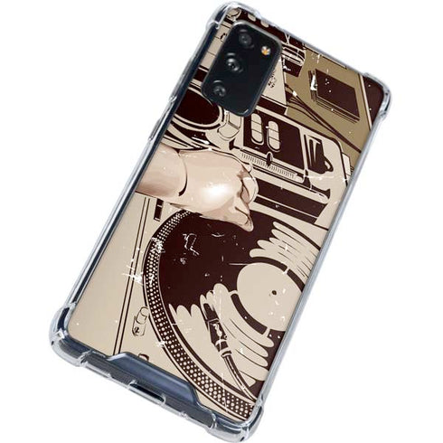 DJ Spinning Galaxy S20 FE Clear Case