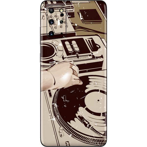DJ Spinning Galaxy S20 Plus Skin