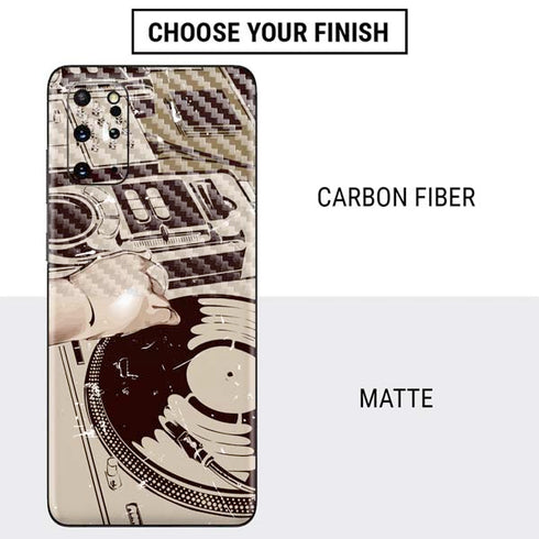 DJ Spinning Galaxy S20 Plus Skin