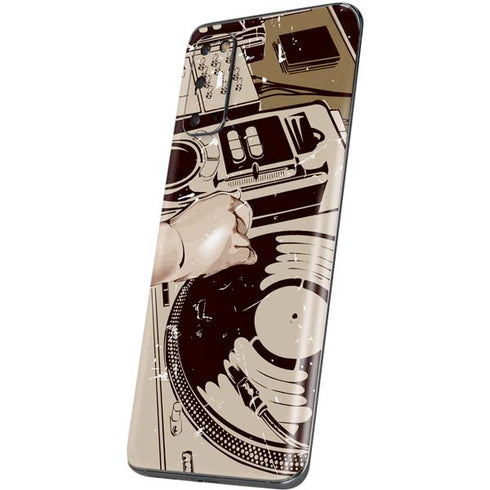 DJ Spinning Galaxy S20 Skin