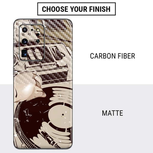 DJ Spinning Galaxy S20 Ultra 5G Skin