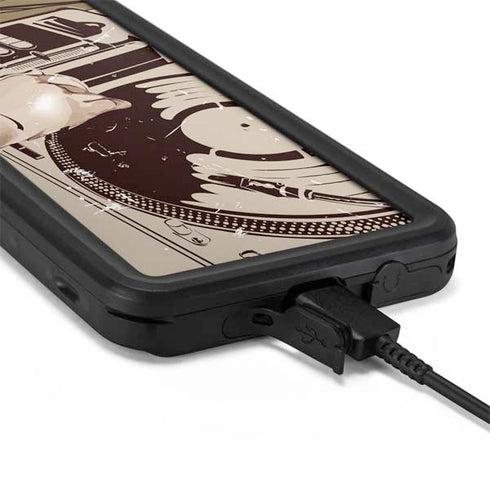 DJ Spinning Galaxy S20 Waterproof Case